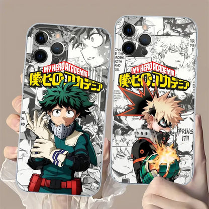 My Hero Academia Transparent Phone Case