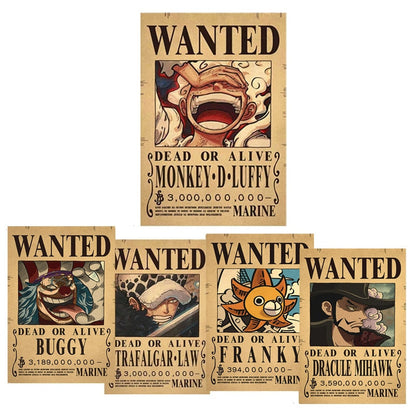 One Piece Wanted Posters