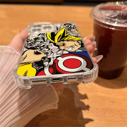 My Hero Academi Clear Phone Case