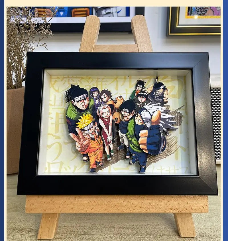 naruto 3d art piece