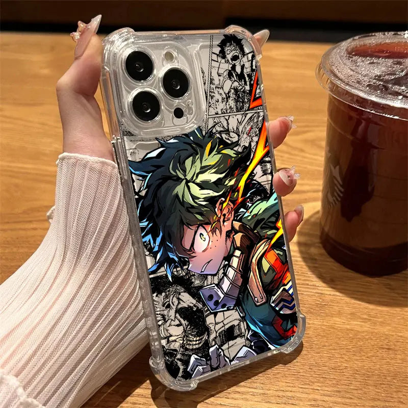 My Hero Academi Clear Phone Case