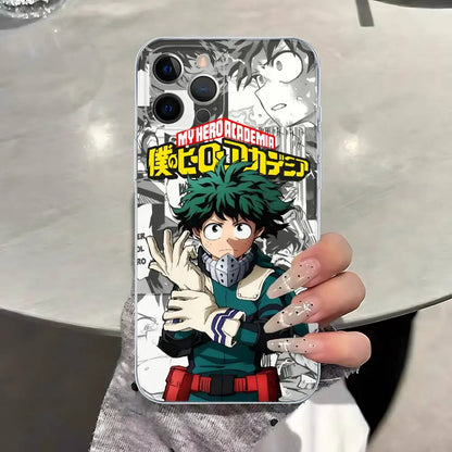 My Hero Academia Transparent Phone Case