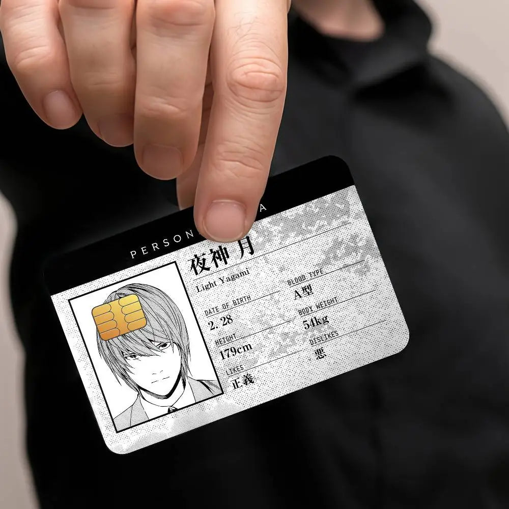 L Lawliet Credit Card Cover