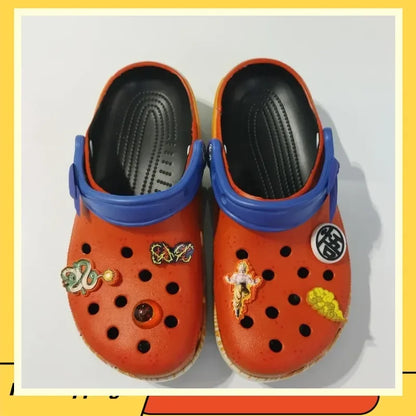 Drangon Ball Red Crocs