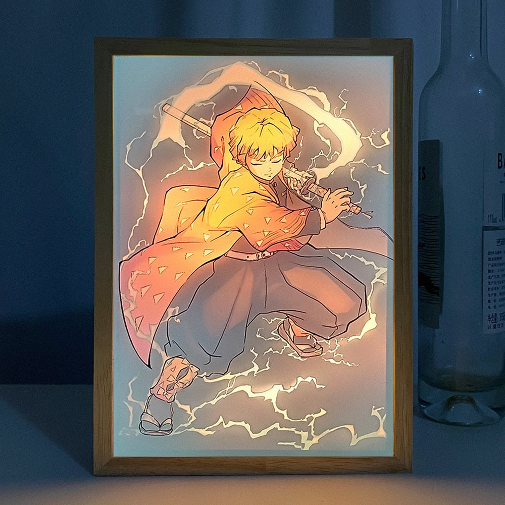 zenitsu glowing canvas