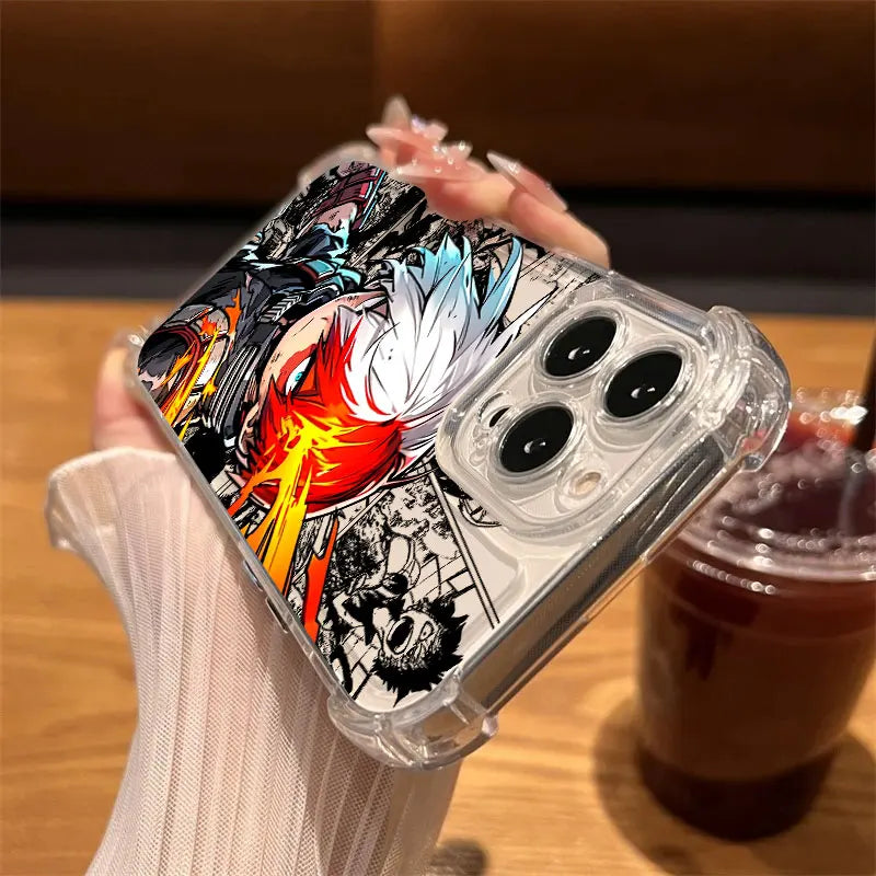 My Hero Academi Clear Phone Case