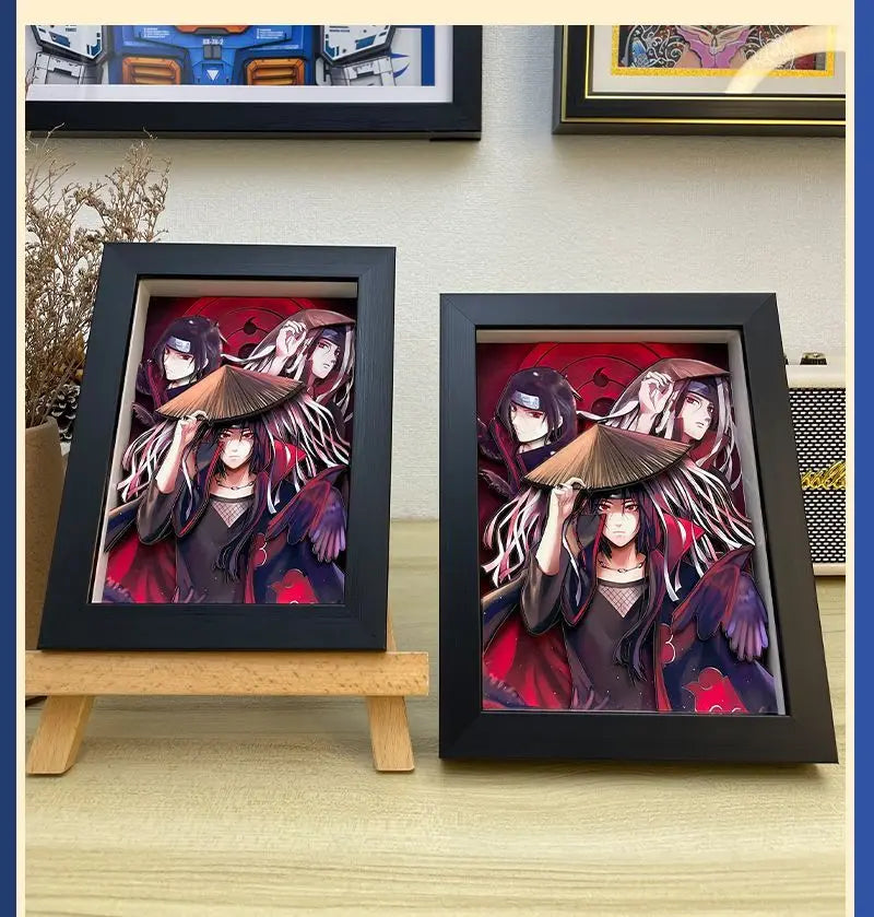 naruto 3d art piece