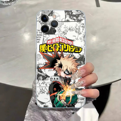 My Hero Academia Transparent Phone Case