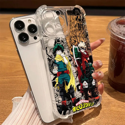 My Hero Academi Clear Phone Case