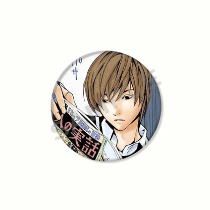 Death Note Button Pin