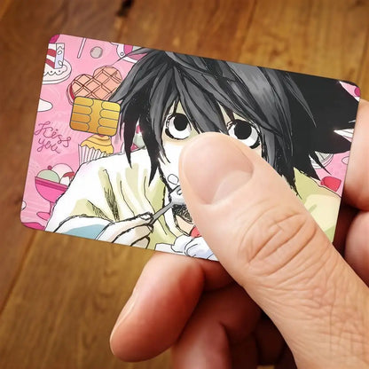 L Lawliet Credit Card Cover