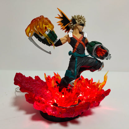 Izuku & Bakugou Light Figure