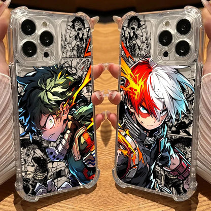 My Hero Academi Clear Phone Case