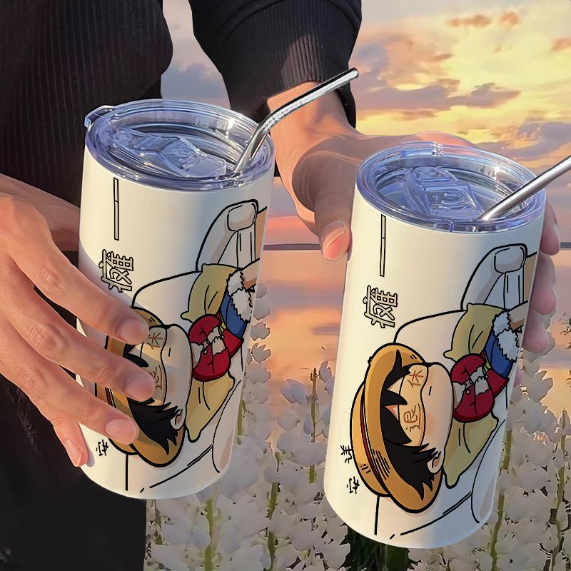 OP Luffy And Insulation Cup