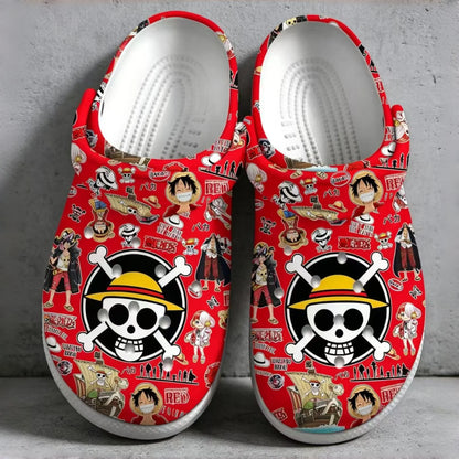 One Piece Characters Crocs