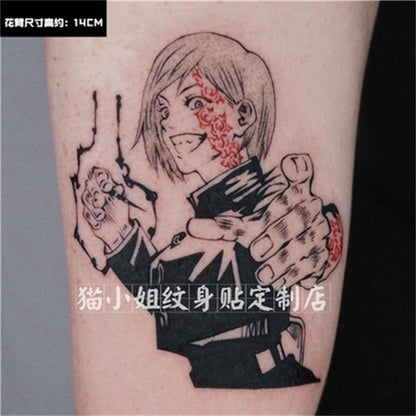 JJK Temporary Tattoo