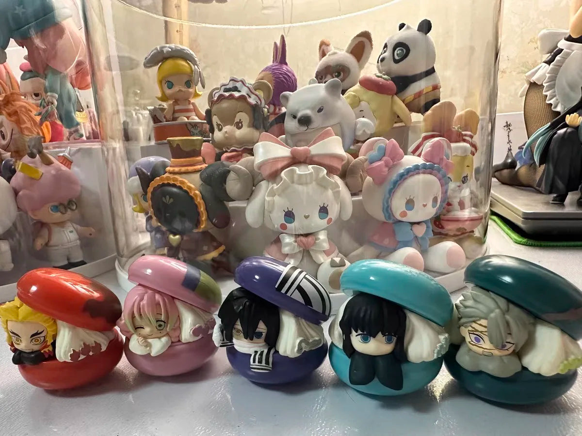 demon slayer macaron figures