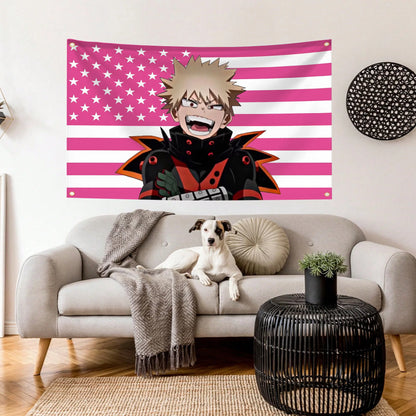 Bakugo Katsuki Flags