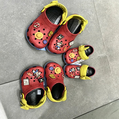 Monkey D Luffy Red Crocs