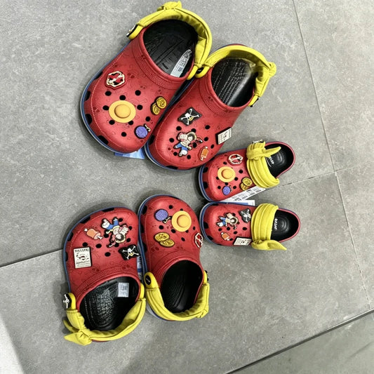 Monkey D Luffy Red Crocs