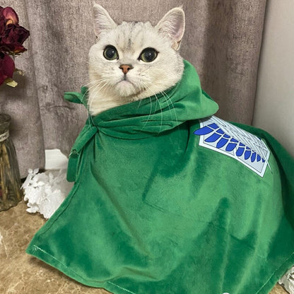 attack on titan Pet Cloak