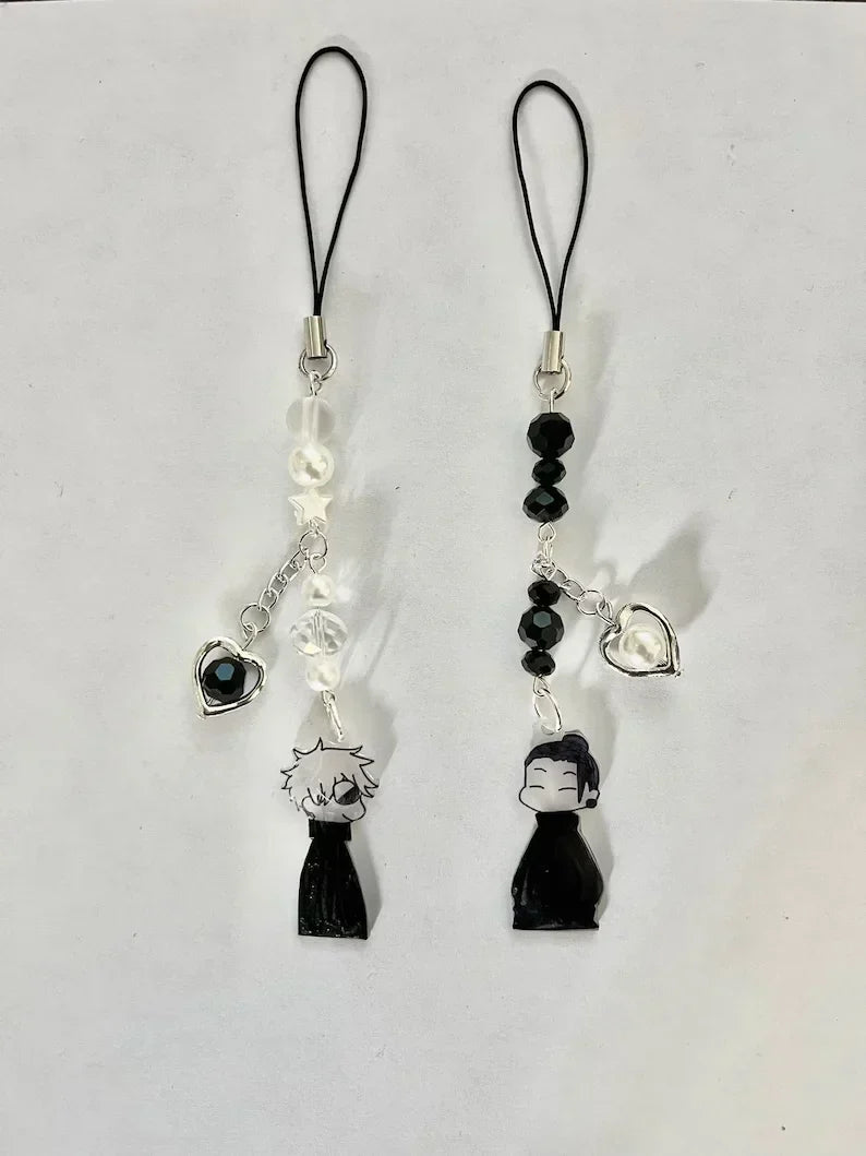gojo and geto keychain