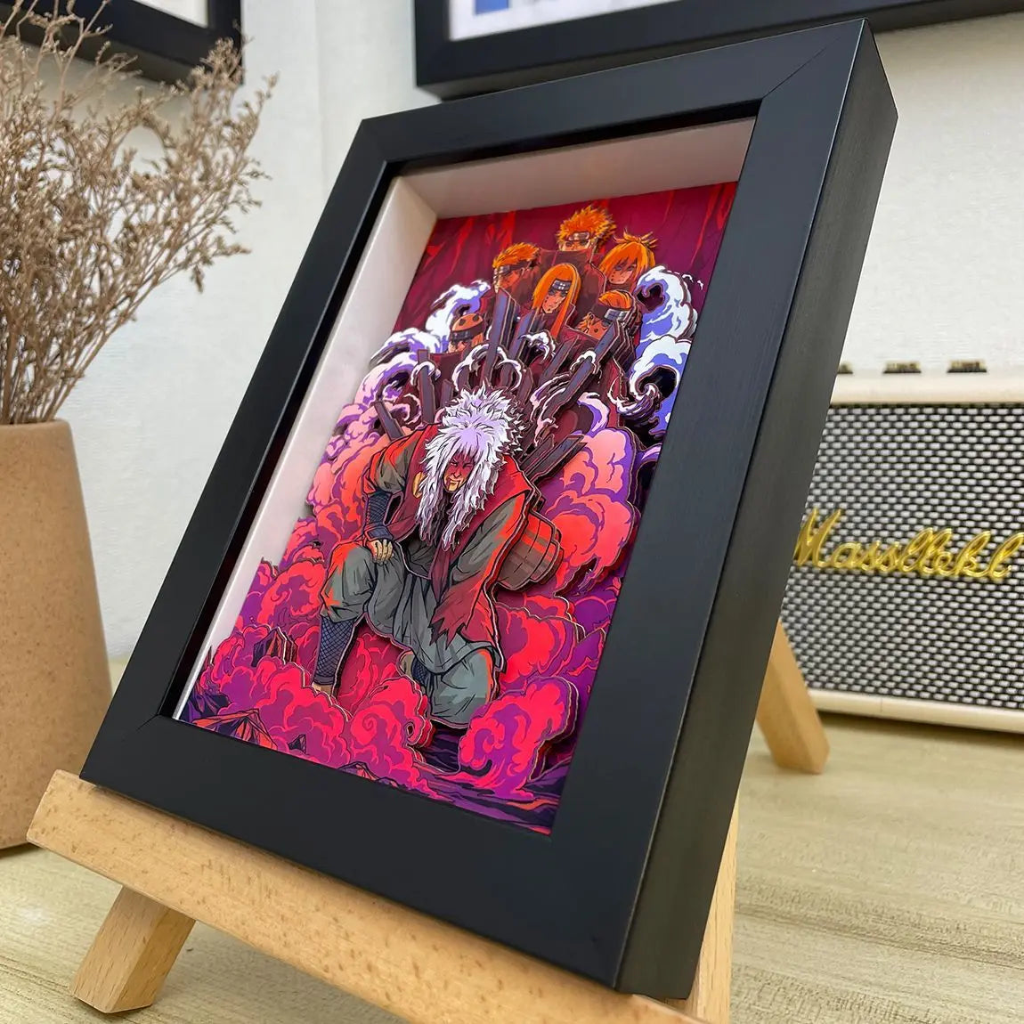 naruto 3d art piece