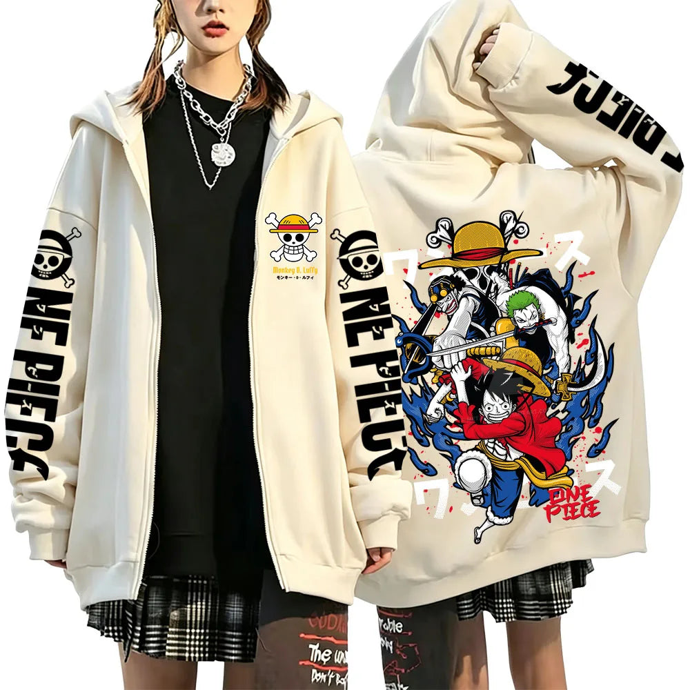 One Piece Oversized Hoodie