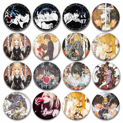 Death Note Button Pin