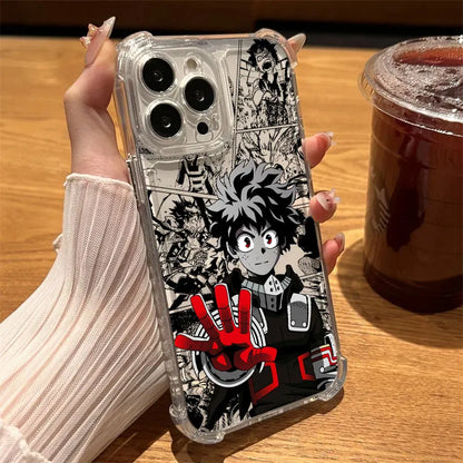 My Hero Academi Clear Phone Case