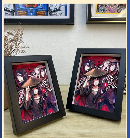 naruto 3d art piece