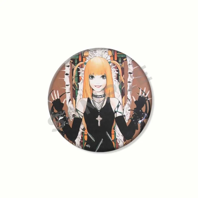 Death Note Button Pin