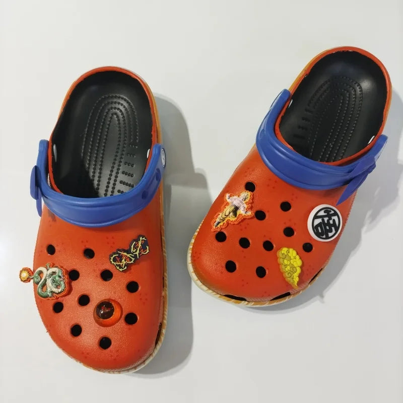 Drangon Ball Red Crocs