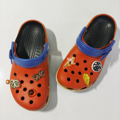Drangon Ball Red Crocs