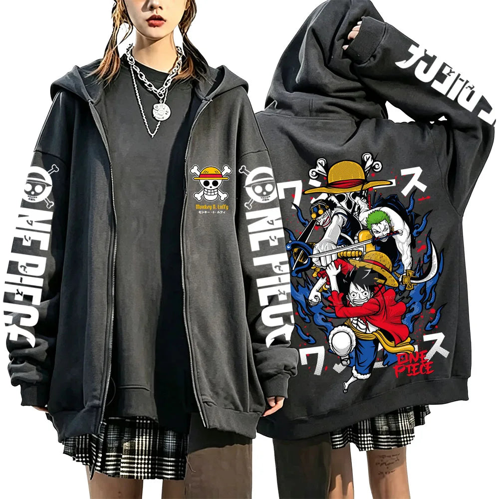 One Piece Oversized Hoodie