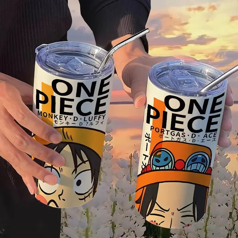 OP Luffy And Insulation Cup