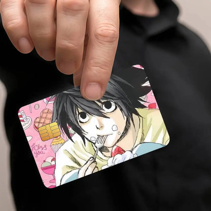 L Lawliet Credit Card Cover