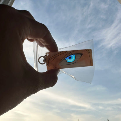 Shinobi Eye Glow Keychain