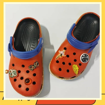 Drangon Ball Red Crocs
