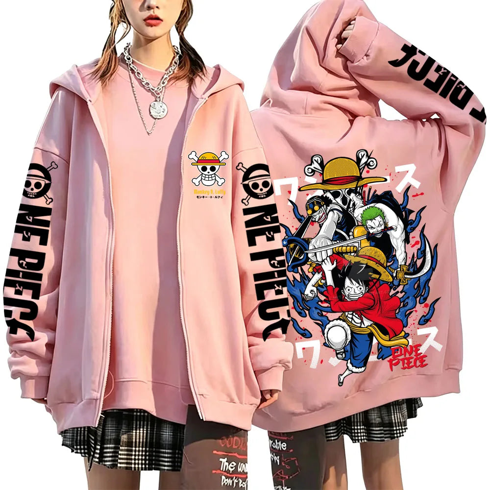 One Piece Oversized Hoodie