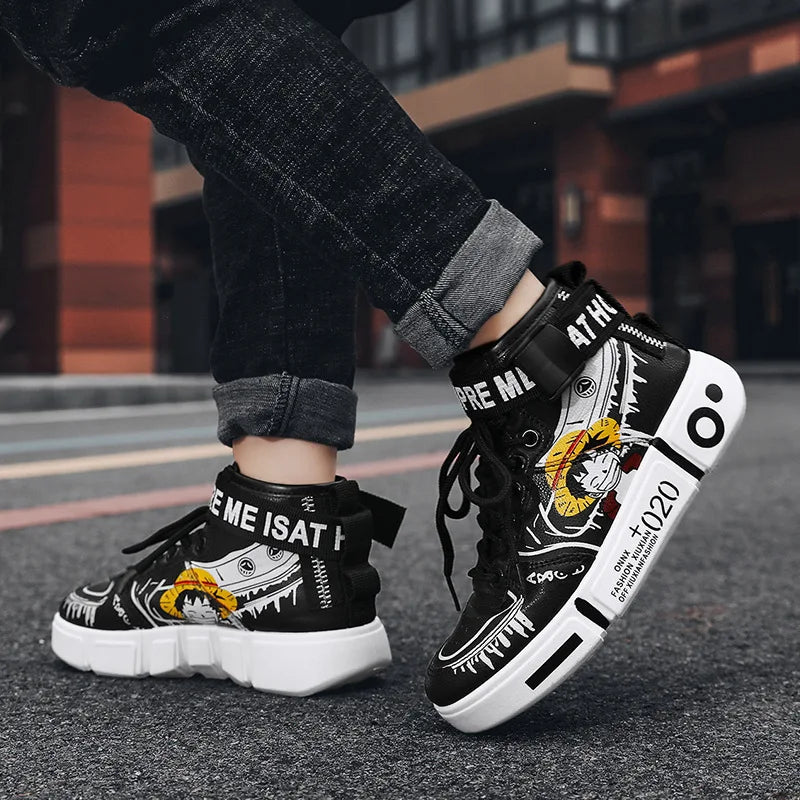 One Piece high Sneakers