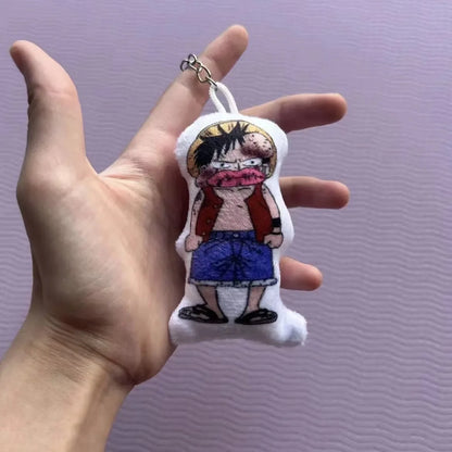 One Piece Plush Keychain