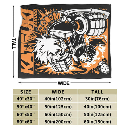 Bakugo Katsuki Blanket
