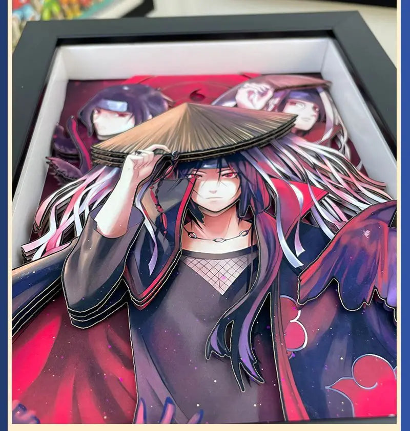 naruto 3d art piece