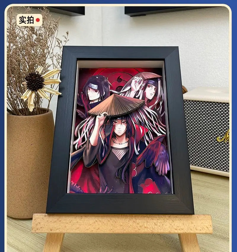 naruto 3d art piece