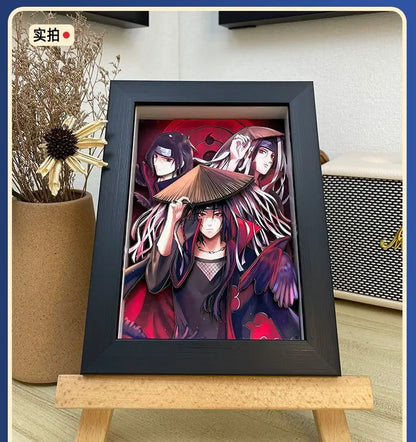 naruto 3d art piece