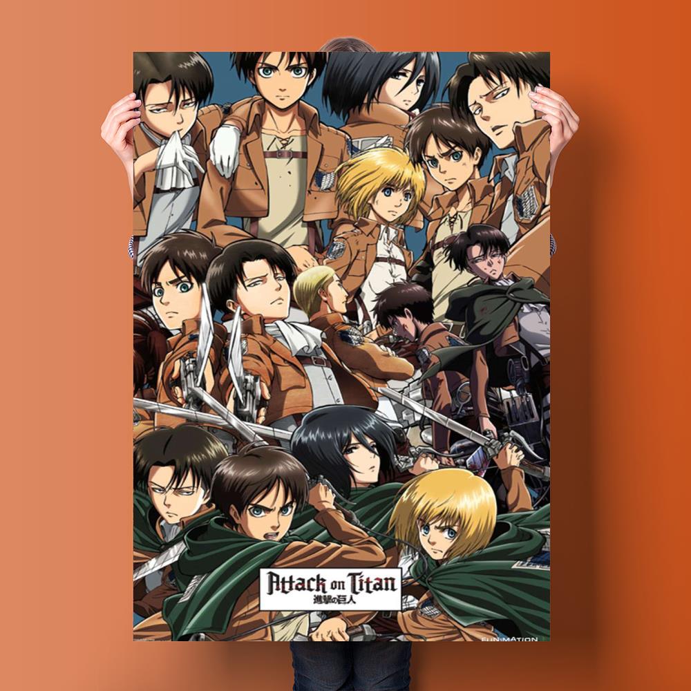 attack on titWall Poster