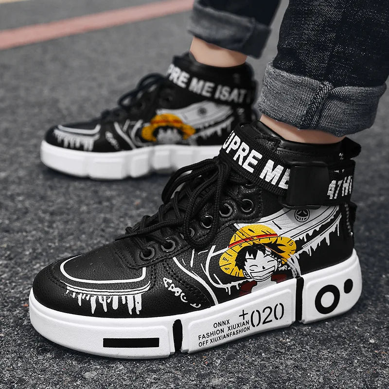 One Piece high Sneakers