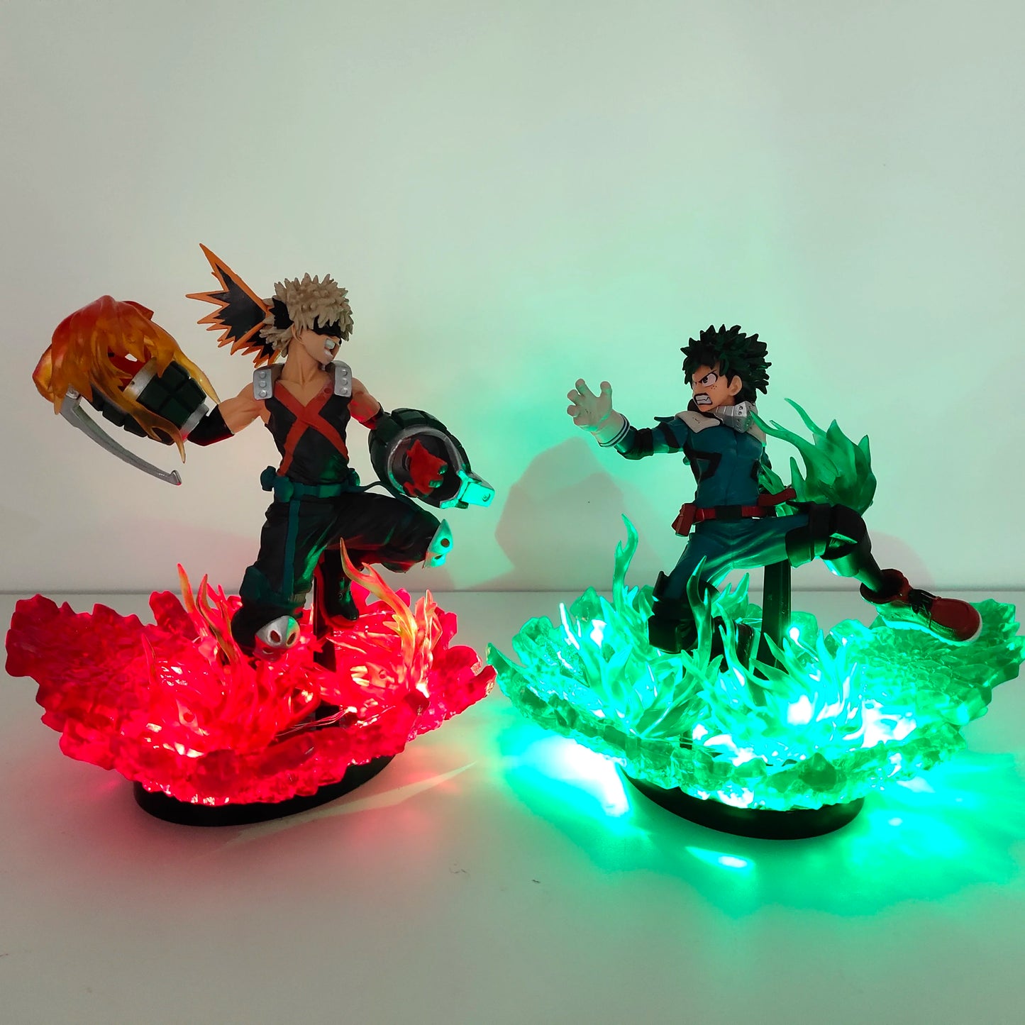 Izuku & Bakugou Light Figure
