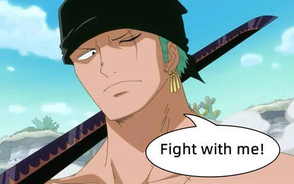 Pirate-Inspired Zoro Earrings